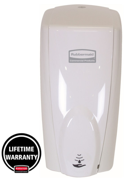 Rubbermaid White Autofoam Dispenser with Alcohol Plus Hand Rub Bundle