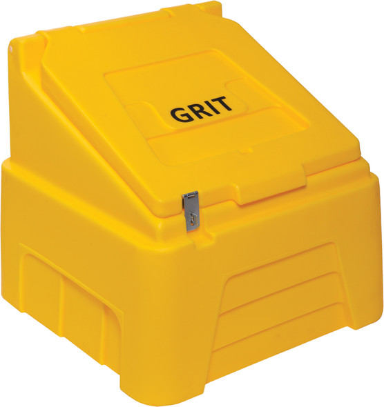 Grit Bin with Locking Option - 200 Ltr - Yellow - RW0001Y