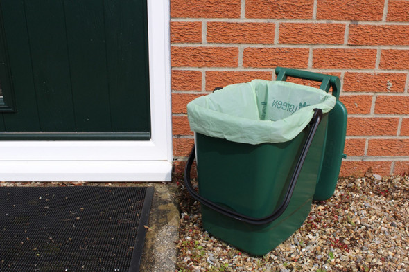 AG30 - All-Green Compostable Kerbside Caddy Bags - 30 Ltr - Perfect for protecting kerbside caddies from unnecessary dirt and stains