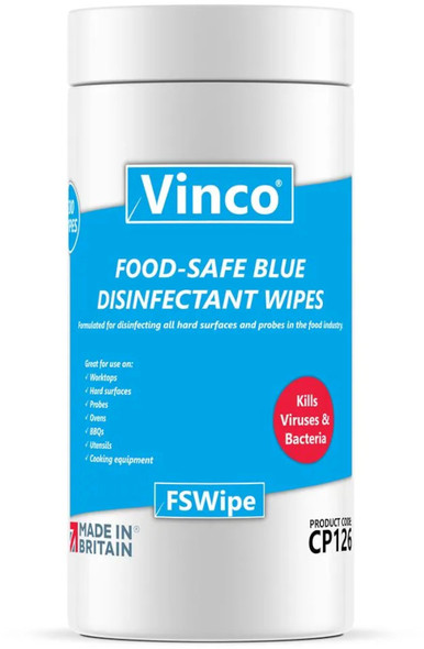 Vinco-FSWipe Disinfectant Catering Wipe - 200 Wipes - CP126