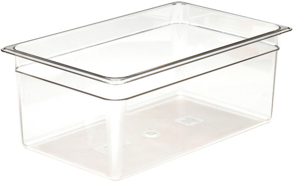 Cambro Polycarbonate Gastronorm Pan - GN 1/1 - 200mm - Clear - 18CW135