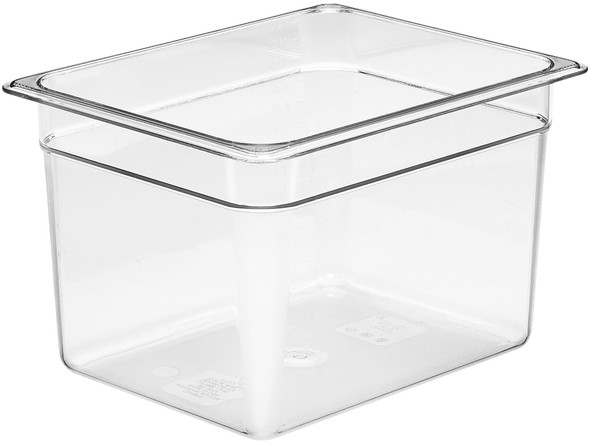 Cambro Polycarbonate Gastronorm Pan - GN 1/2 - 200mm - Clear - 28CW135