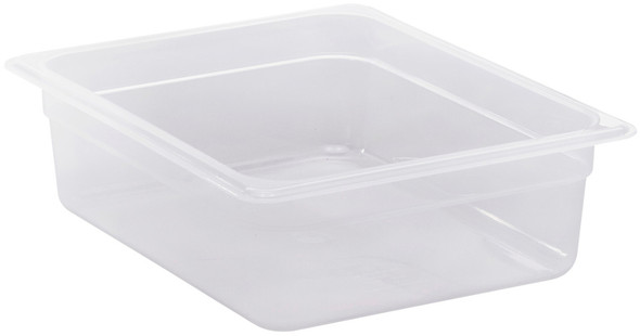 Cambro Polypropylene Gastronorm Pan - GN 1/2 - 100mm - Translucent - 24PP190