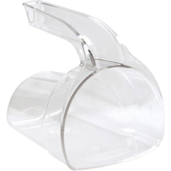 Rubbermaid Portion Control Scoop - 2 Cup - Clear - FG9G5100CLR 