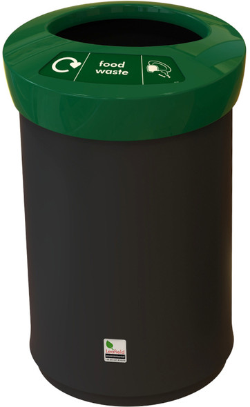 Leafield EcoAce - Open Lid - 62 Ltr - Food Waste