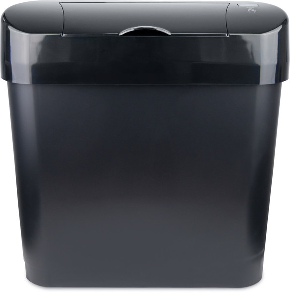 WR-CD-7002B - Automatic Sanitary Bin - 15 Ltr - Black - Front WR-CD-7002B - Automatic Sanitary Bin - 15 Ltr - Black - Front