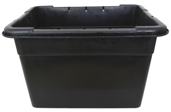 45108 - Grab Recycling Box - 55 Ltr - Black - Front