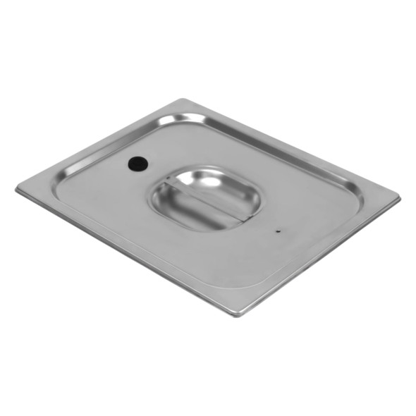 120004 - Pujadas Gastronorm Pro Pan Gasketed Transport Lid - GN 1/2 - Stainless Steel