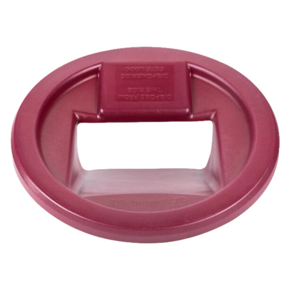 KA3244 - KatchAll Round Magnetic Flatware Retriever - 121 & 166.5 Ltr - Burgundy - Overhead