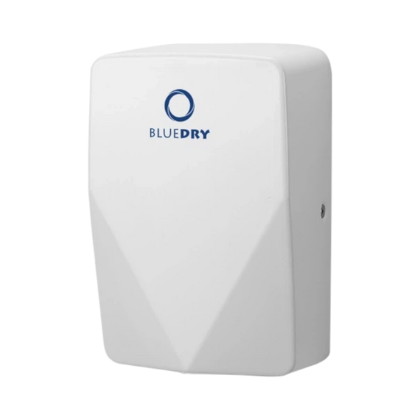 HD-BD-VSLIM-W - Bluedry V-Edge Slimline Compact Hand Dryer - 1kw - White