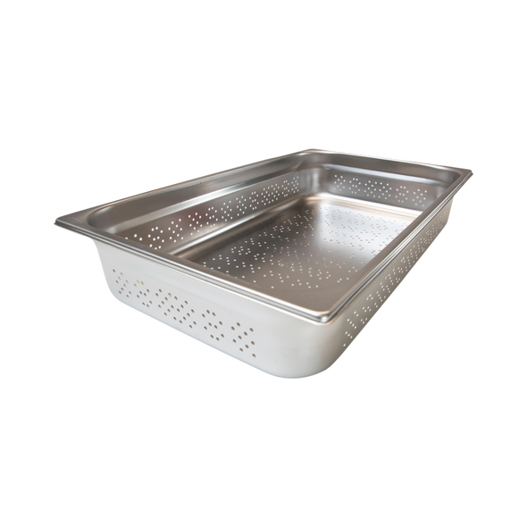 111002 - Pujadas Gastronorm Pro Perforated Pan - GN 1/1 - 100mm - Stainless Steel