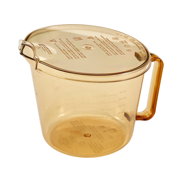 Cambro High Heat Splatter-Proof Cover Fitted to 1.9 Ltr High Heath Measuring Jug