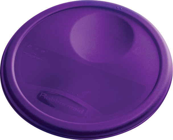 1980384 - Rubbermaid Medium Round Container Lid - Purple