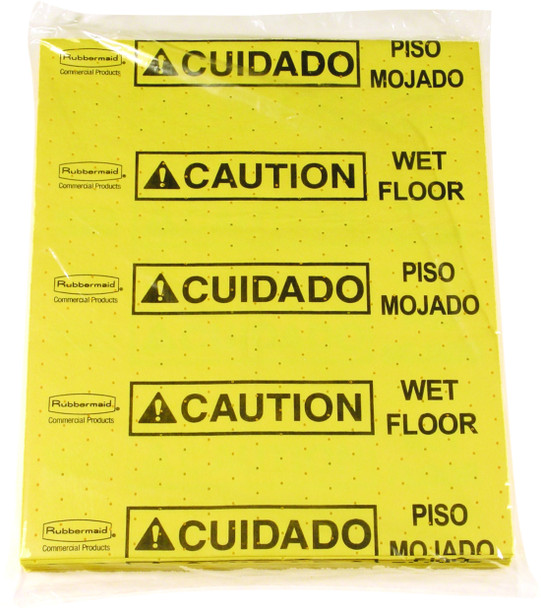 FG425200YEL - Rubbermaid Over-the-Spill Pad Refill for Over-the-Spill Stations