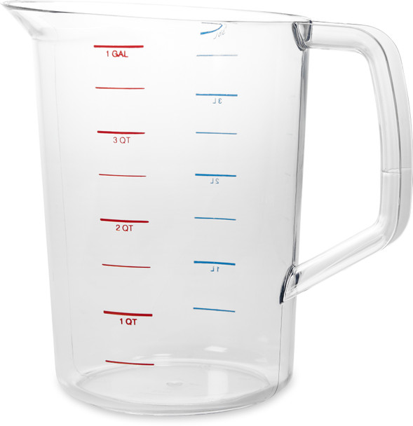 FG321800CLR - Rubbermaid Bouncer Measuring Cup - 3.8 Ltr - Clear