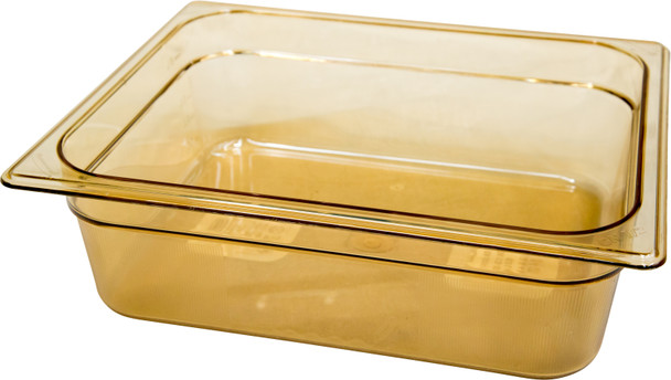 FG224P00AMBR - Rubbermaid Gastronorm Food Pan - GN 1/2 - 100 mm - Amber