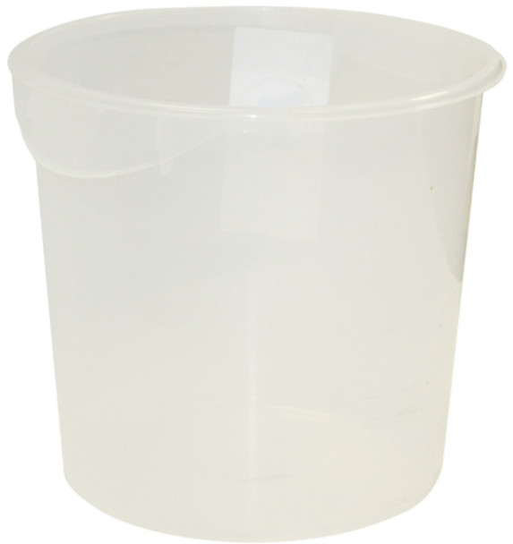 FG572724CLR - Rubbermaid Round Storage Container - 17 Ltr - Clear