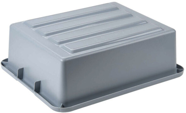 FG335100GRAY - Rubbermaid Utility Box - 28.9 Ltr - Grey - Bottom of the Box