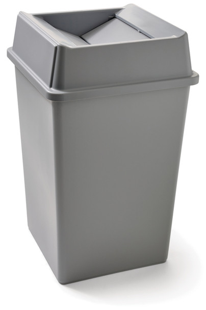 FG266400GRAY - Rubbermaid Untouchable Swing Lid - 132.5 Ltr - Grey - Fitted to Container