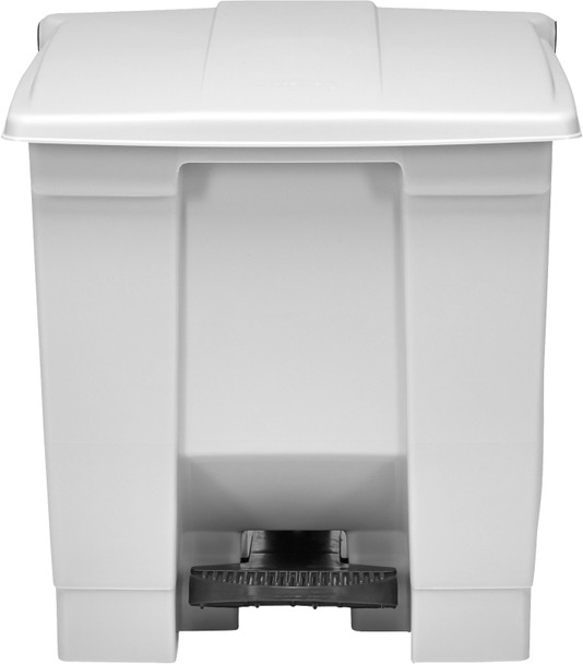 Rubbermaid Legacy Step-On Pedal Bin - 30 Ltr - White - FG614300WHT