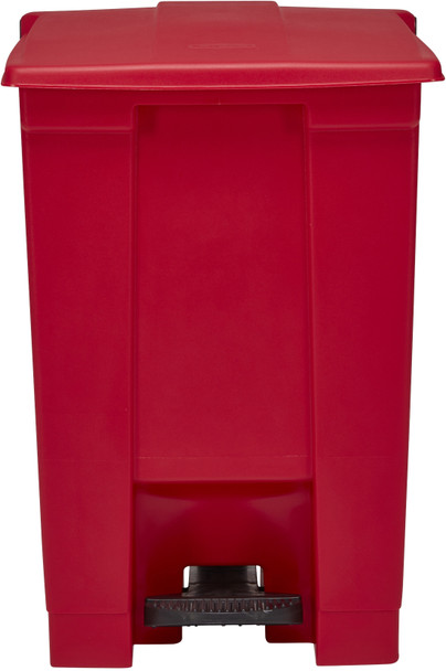 Rubbermaid Legacy Step-On Pedal Bin - 68 Ltr - Red - FG614500RED