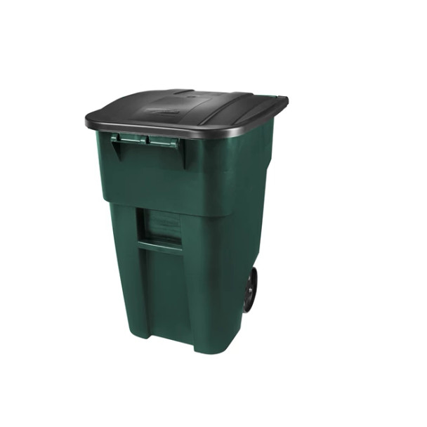 Rubbermaid BRUTE Rollout Container - 189 Ltr - Green