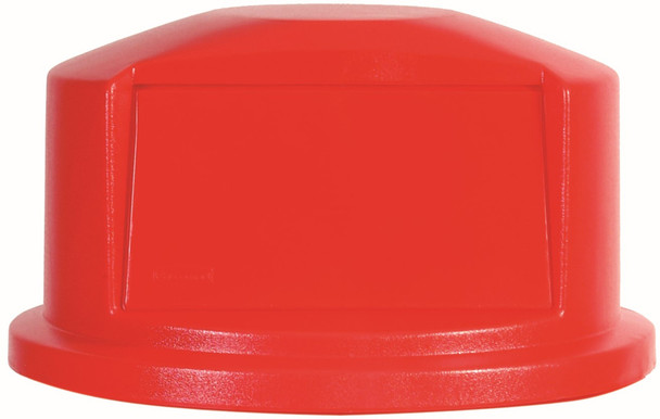 Rubbermaid BRUTE Dome Lid - 166.5 Ltr - Red - FG264788RED