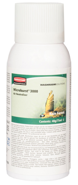 Rubbermaid Microburst 3000 Refill - 75ml - Rain Forest - R0260053