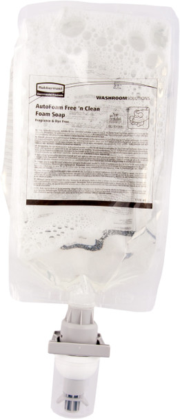 2209522 - Rubbermaid AutoFoam Free'N Clean Foam Soap - Ecolabel - 1100ml - Formerly RVU11502