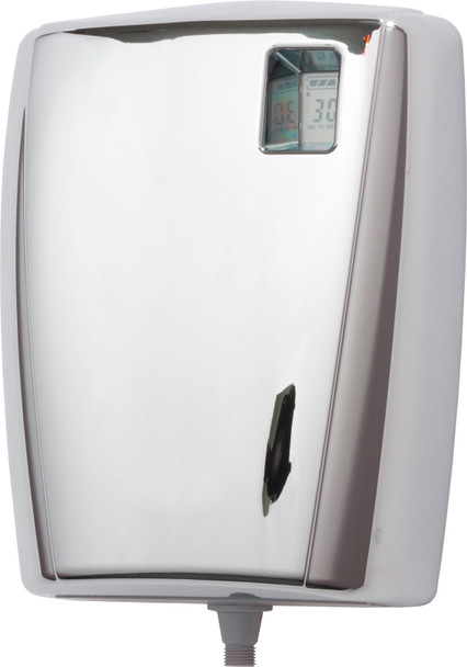 1818136 - Rubbermaid Unbranded AutoClean Dispenser with LCD - Chrome