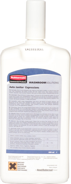 R0420804 - Rubbermaid AutoJanitor Cleaner & Deodouriser Refill - 600ml - Expressions