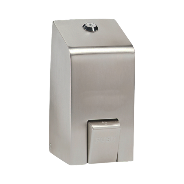 Rubbermaid Unbranded Spray Soap Dispenser - 400ml - Stainless Steel - RSZ9012