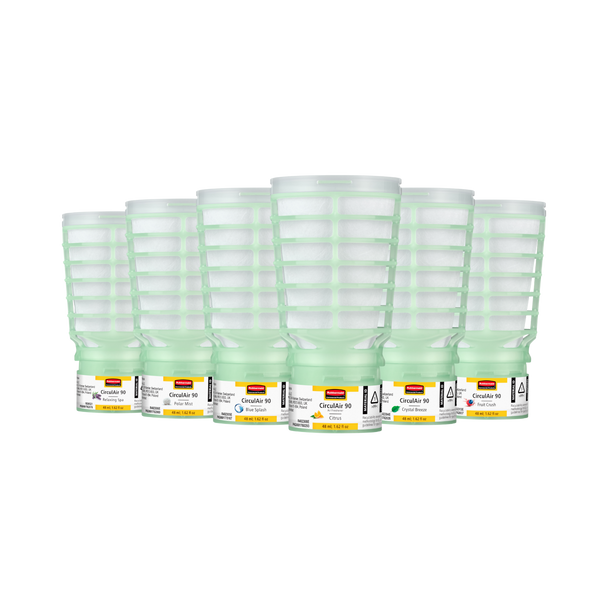 Family Image of all Rubbermaid CirculAir 90 Passive Air Care Refills