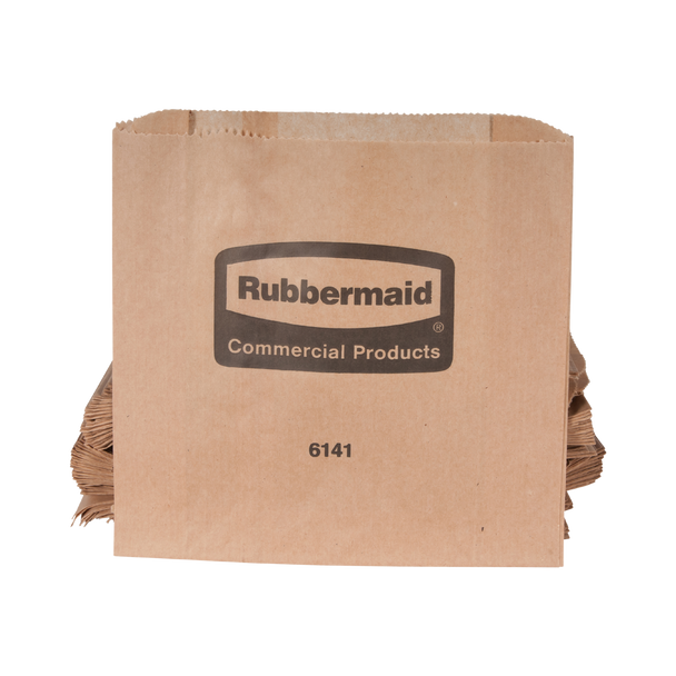 FG6141000000 - Rubbermaid Waxed Paper Sanitary Waste Bags - Case of 250