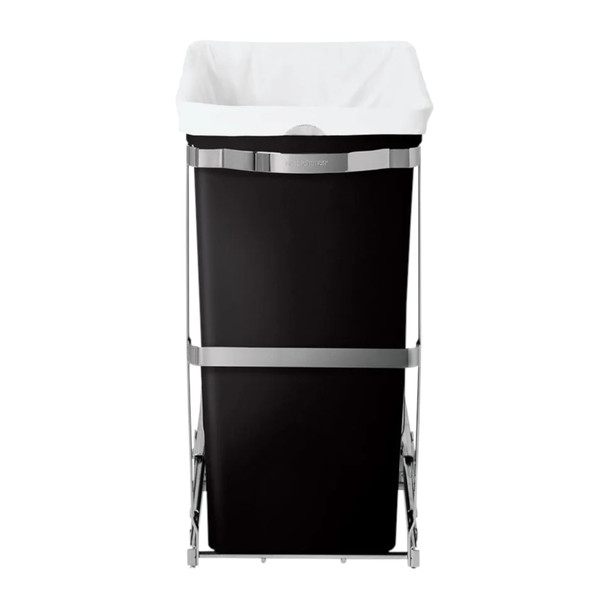 CW1124 - simplehuman Pull-Out Under Counter Bin - 30 Ltr - Front