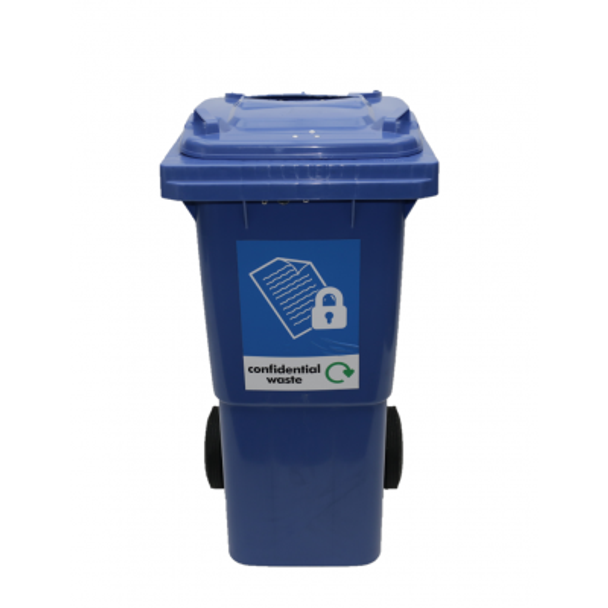 60 Litre Confidential Wheelie Bin - BNWB60CP