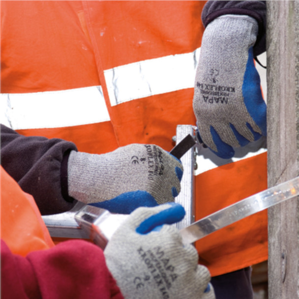 MAPA KryTech 840 Cut Protection Safety Gloves - Securing Steel Ties