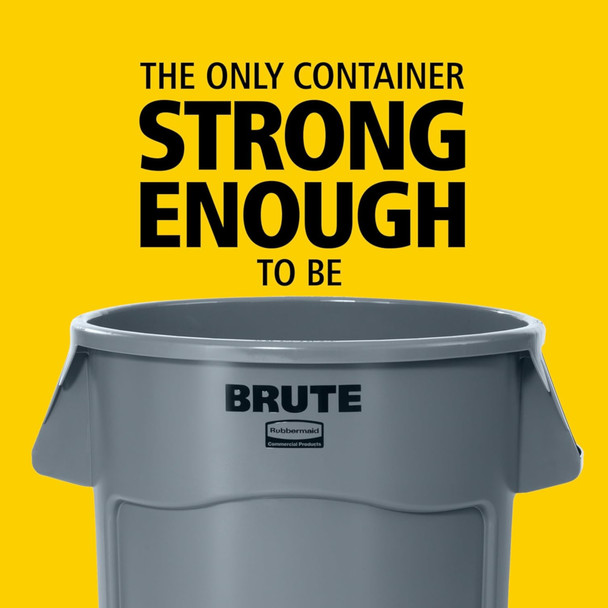 Rubbermaid BRUTE Container - 75.7 Ltr - White