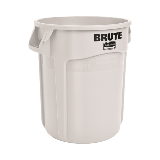Rubbermaid Brute Container - 75.7 Ltr - White - FG262000WHT
