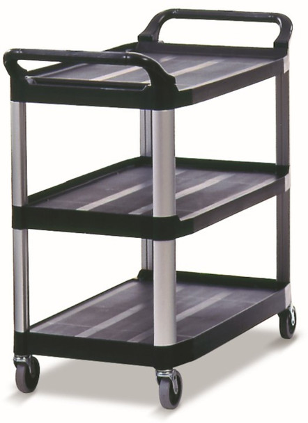 1814566 - Rubbermaid X-Tra Cart Open - Black