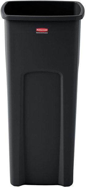 FG356988BLA - Rubbermaid Untouchable Square Container - 87 Ltr - Black