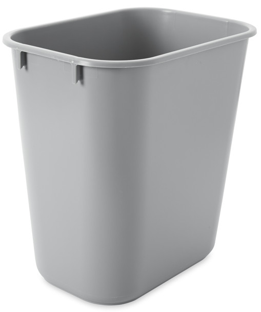 FG295500GRAY - Tapered design and rolled rim facilitates stacking for space-efficient storage