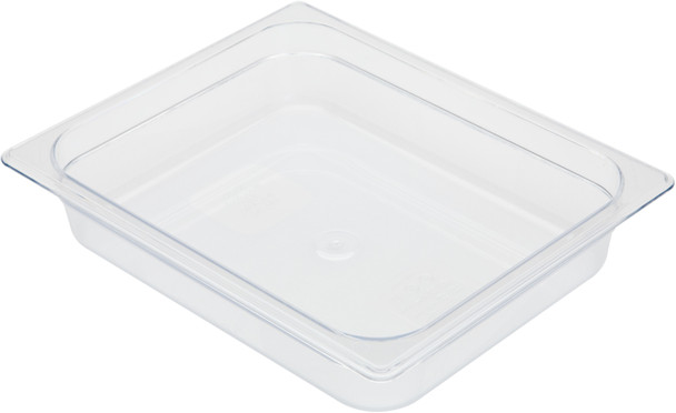 FG123P00CLR - Rubbermaid Gastronorm Food Pan - GN 1/2 - 65mm - Clear