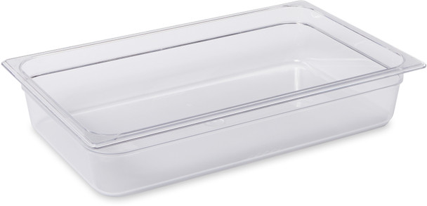 2020984 - Rubbermaid Gastronorm Food Pan - GN 1/1 - 100mm - Clear