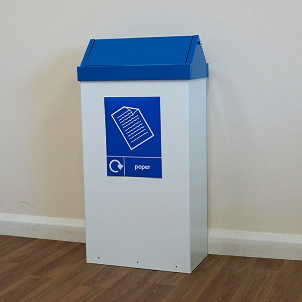 Wybone Rfg/St Swing Top Litter/Recycling Units 80 Litre - RFG/ST21