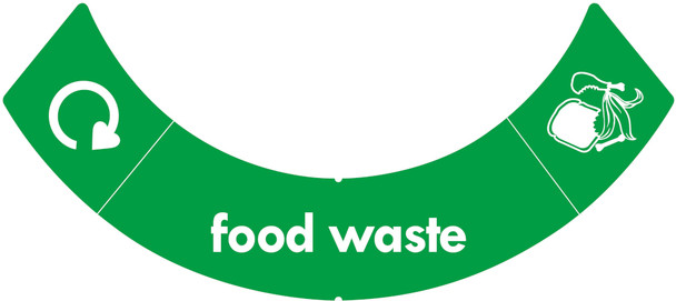 Greenwarehouse uBin Sticker - Food Waste - 757