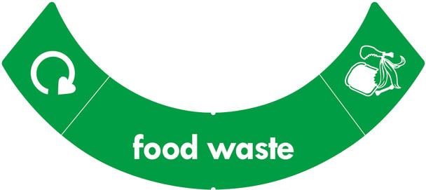uBin Sticker - Food Waste - 757