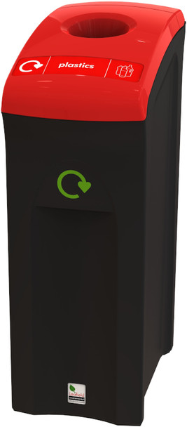Leafield Midi Envirobin with Hole Aperture Lid - 82 Litre