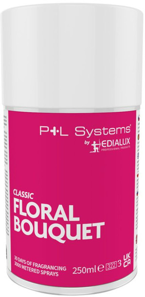 P+L Aerosol Refill - 250ml - Floral Bouquet - Case of 12 - W201