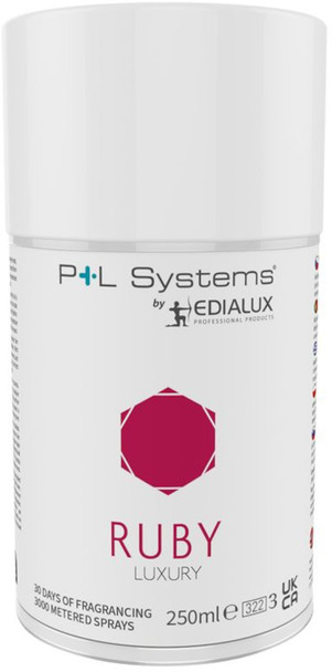 P+L Aerosol Refills - 250ml - Ruby - Case of 12 - W501